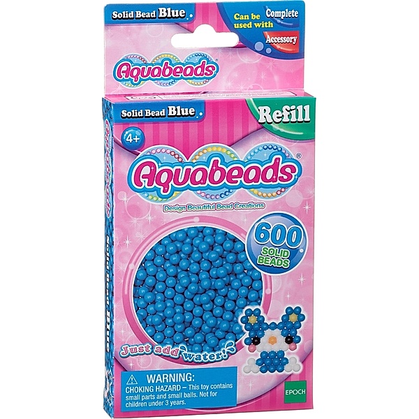 Aquabeads Refill Perlen blau 600 Stück