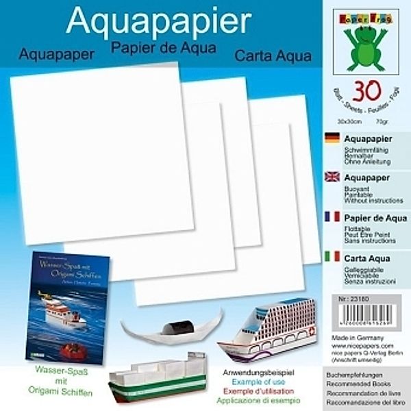 Aquapapier 30 x 30 cm