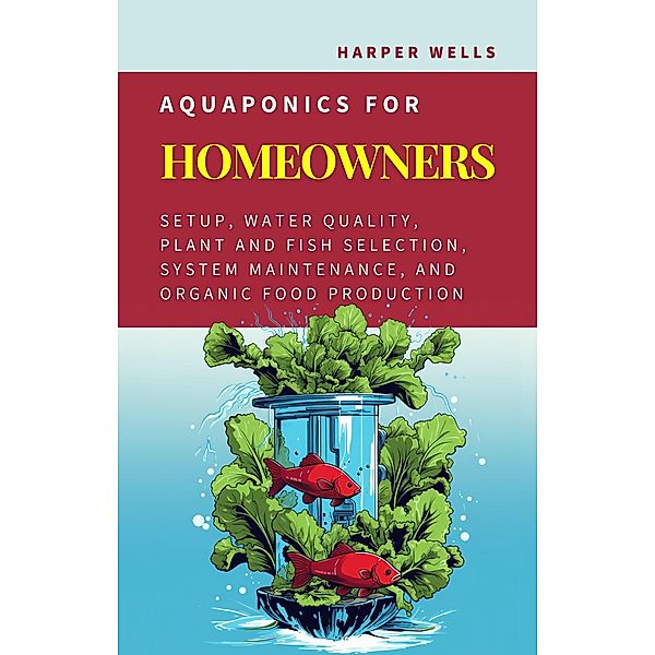 Aquaponics for Homeowners: Setup, Water Quality, Plant and Fish Selection, System Maintenance, and Organic Food Production (Sustainable Living and Gardening, #4) / Sustainable Living and Gardening, Harper Wells