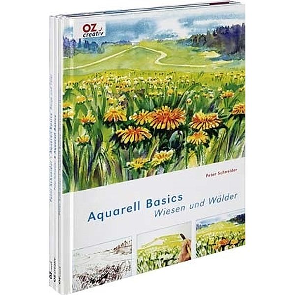 Aquarell Basics Natur 3 Bände, Peter Schneider