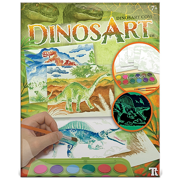 Dinos Art Aquarell-Malset DINOSART in bunt