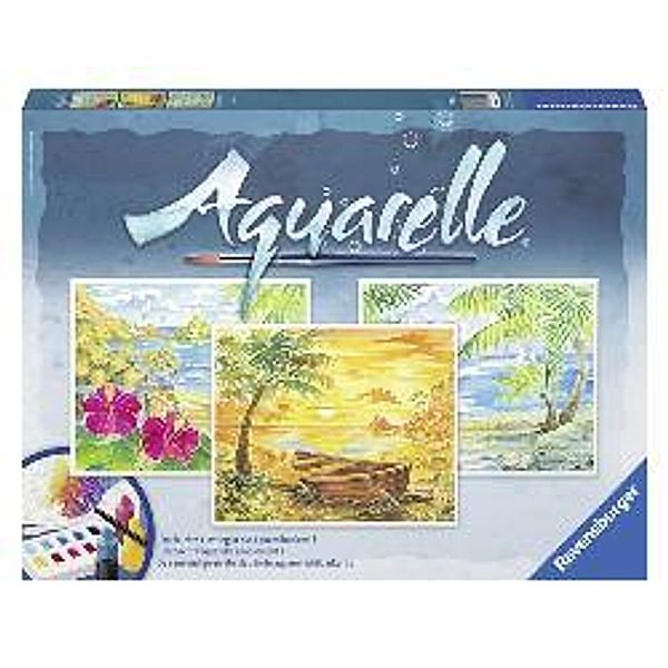 Aquarelle. Beach Paradise