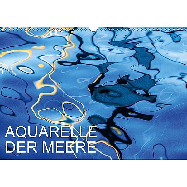 Aquarelle der MeereAT-Version (Wandkalender 2021 DIN A3 quer), Reinhard Sock