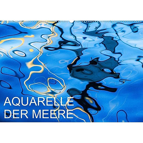 Aquarelle der MeereAT-Version  (Wandkalender 2023 DIN A2 quer), reinhard sock