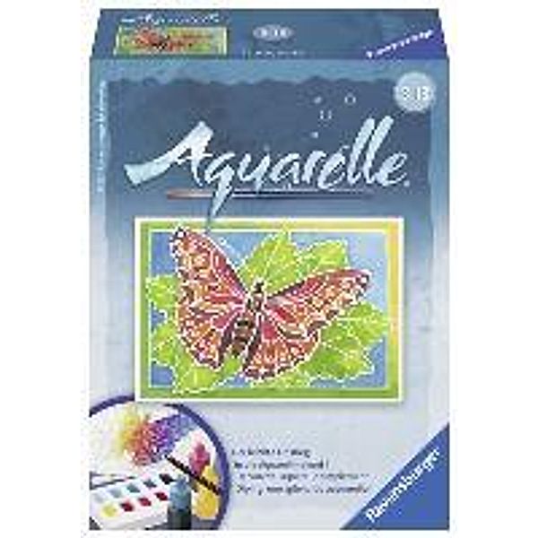 Aquarelle. Schmetterling