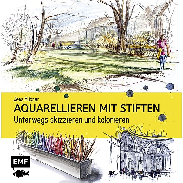 Aquarellieren mit Stiften, Jens Hübner