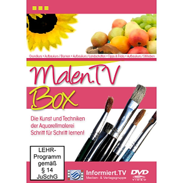 Aquarellmalerei Dvd Box, Aurelia Küblböck