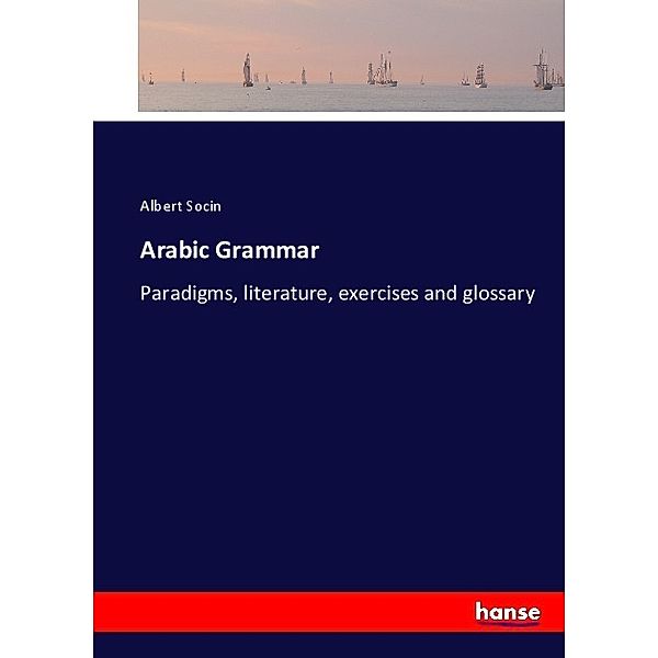 Arabic Grammar, Albert Socin