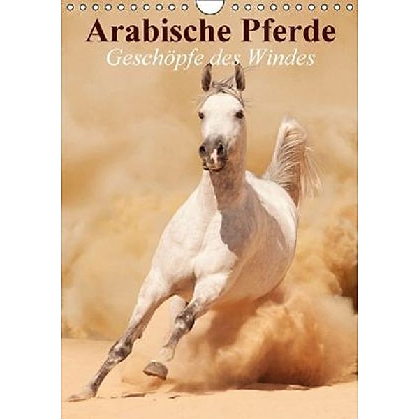 Arabische Pferde Geschöpfe des Windes (Wandkalender 2015 DIN A4 hoch), Elisabeth Stanzer