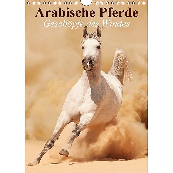 Arabische Pferde - Geschöpfe des Windes (Wandkalender 2018 DIN A4 hoch), Elisabeth Stanzer