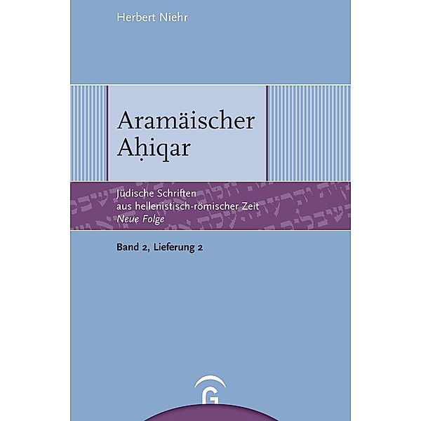 Aramäischer Ahiqar, Herbert Niehr