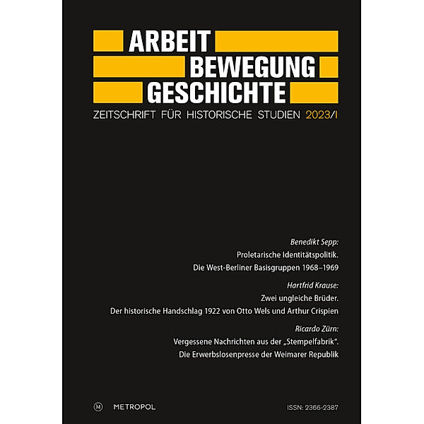 Arbeit - Bewegung - Geschichte