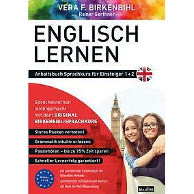 Arbeitsbuch zu Englisch lernen Einsteiger 1+2 Buch versandkostenfrei