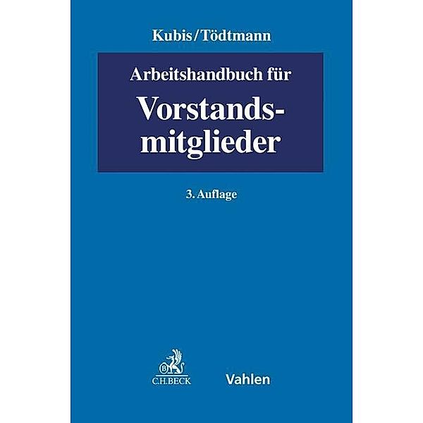 Arbeitshandbuch für Vorstandsmitglieder