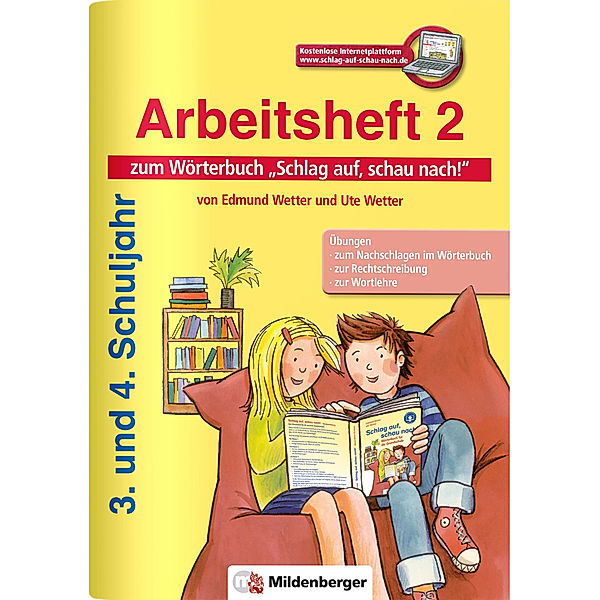 Arbeitsheft 2 zum Wörterbuch, 3./4. Schuljahr, Edmund Wetter, Ute Wetter