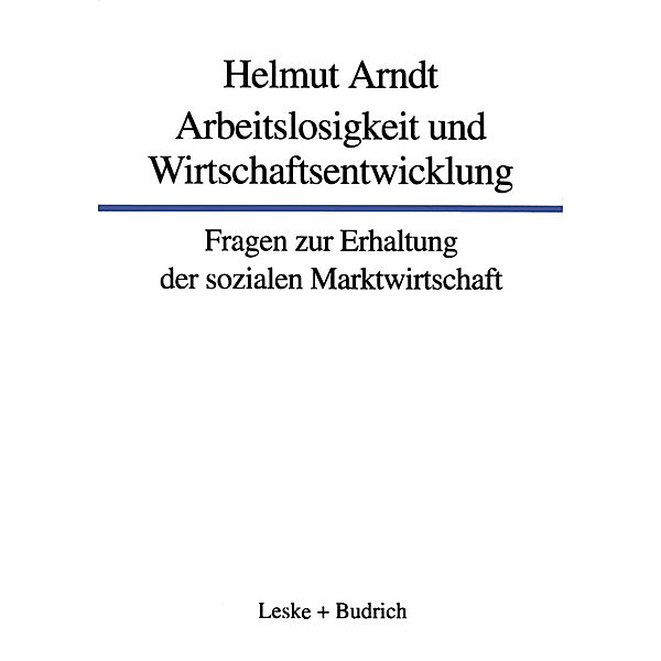 Arbeitslosigkeit und Wirtschaftsentwicklung