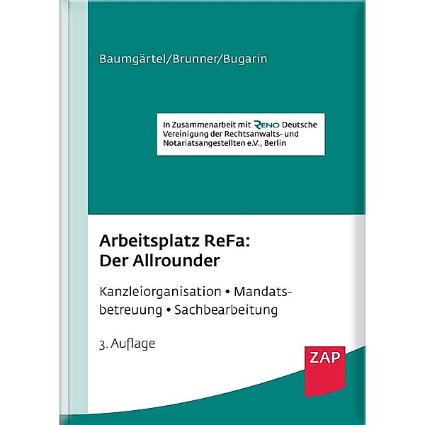 Arbeitsplatz ReFA: Der Allrounder, Gundel Baumgärtel, Michael Brunner, Ivana Bugarin