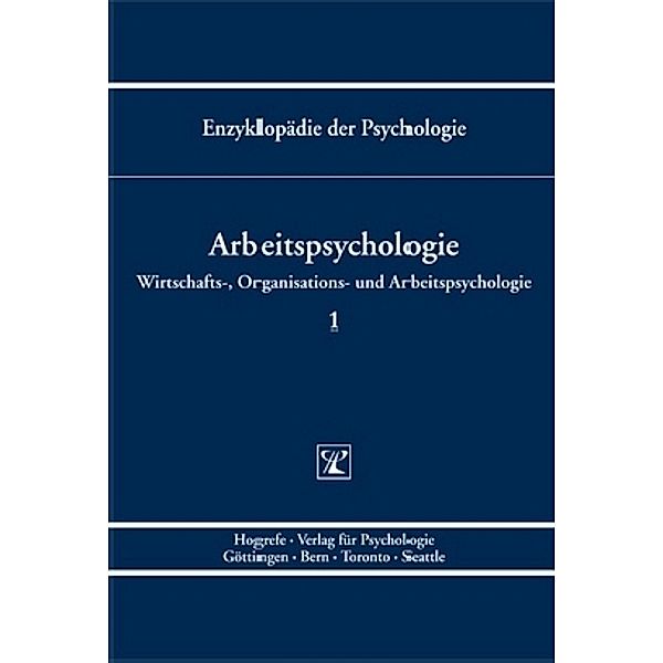 Arbeitspsychologie, Uwe Kleinbeck, Klaus-Helmut Schmidt