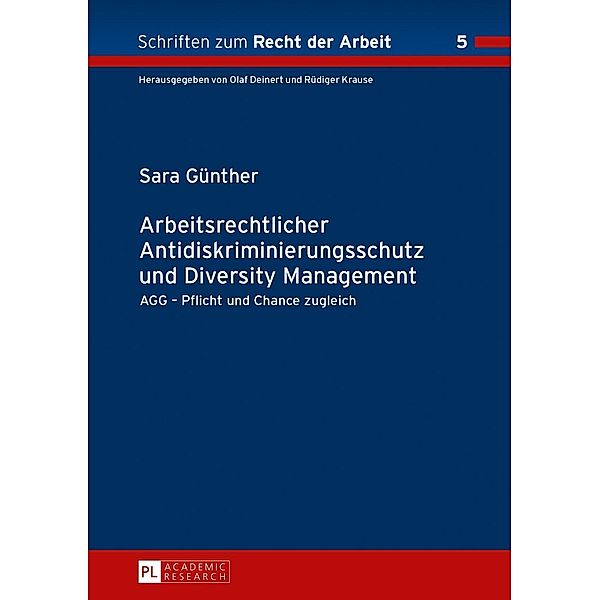 Arbeitsrechtlicher Antidiskriminierungsschutz und Diversity Management, Sara Gunther