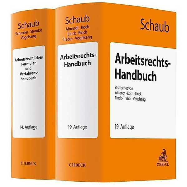 Arbeitsrechts-Handbuch und Arbeitsrechtliches Formular- und Verfahrenshandbuch