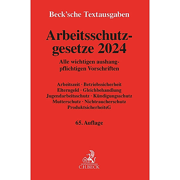 Arbeitsschutzgesetze 2024