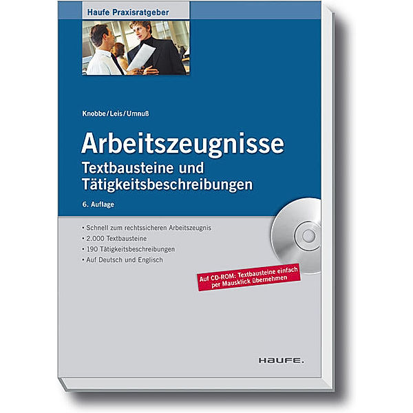 Arbeitszeugnisse, m. CD-ROM, Thorsten Knobbe, Mario Leis, Karsten Umnuß