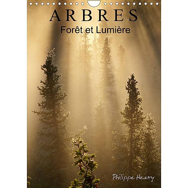ARBRES. Forêt et Lumière (Calendrier mural 2023 DIN A4 vertical), Philippe Henry