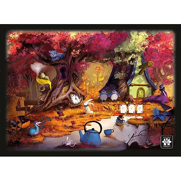 Gigamic, Asmodee Arcana Puzzle: Alice im Wunderland, Baptiste Derrez