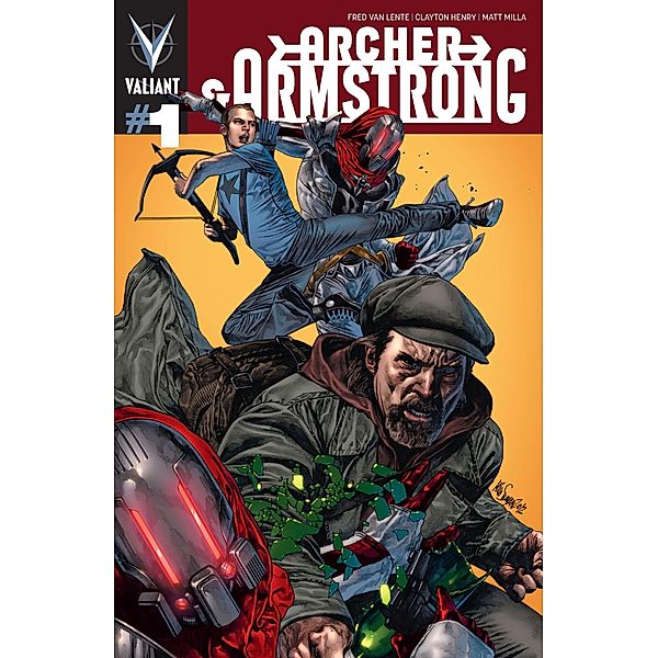 Archer & Armstrong (2012) Issue 1, Fred van Lente