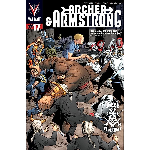 Archer & Armstrong (2012) Issue 17, Fred van Lente
