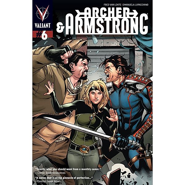 Archer & Armstrong (2012) Issue 6, Fred van Lente