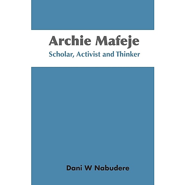 Archie Mafeje, W. Nabudere