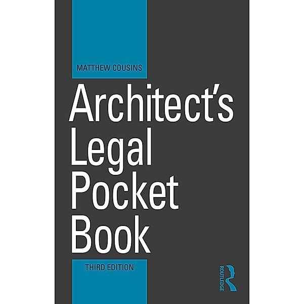 Architect's Legal Pocket Book, Matthew Cousins