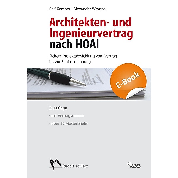 Architekten- und Ingenieurvertrag nach HOAI, Ralf Kemper, Alexander Wronna