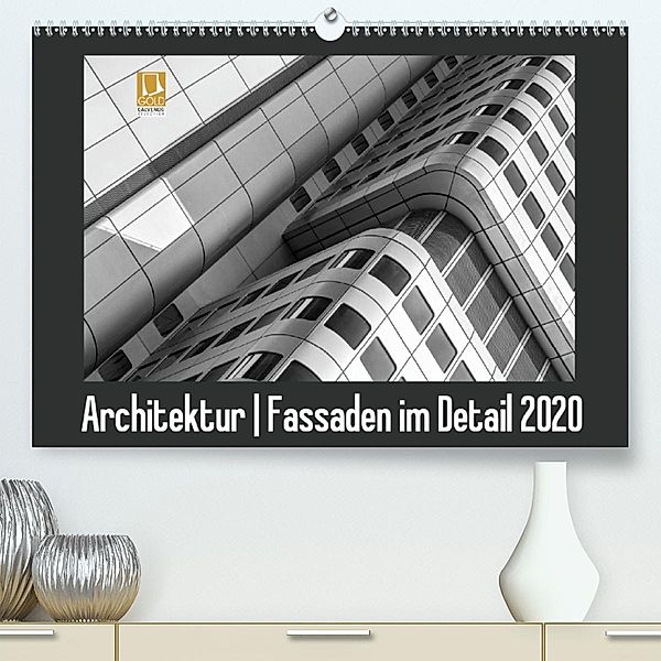 Architektur - Fassaden im Detail 2020 (Premium, hochwertiger DIN A2 Wandkalender 2020, Kunstdruck in Hochglanz), Franco Tessarolo