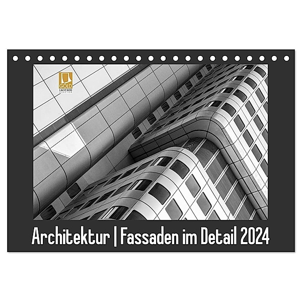 Architektur - Fassaden im Detail 2024 (Tischkalender 2024 DIN A5 quer), CALVENDO Monatskalender, Franco Tessarolo