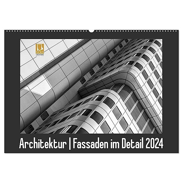 Architektur - Fassaden im Detail 2024 (Wandkalender 2024 DIN A2 quer), CALVENDO Monatskalender, Franco Tessarolo