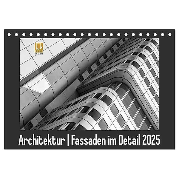 Architektur - Fassaden im Detail 2025 (Tischkalender 2025 DIN A5 quer), CALVENDO Monatskalender, Calvendo, Franco Tessarolo