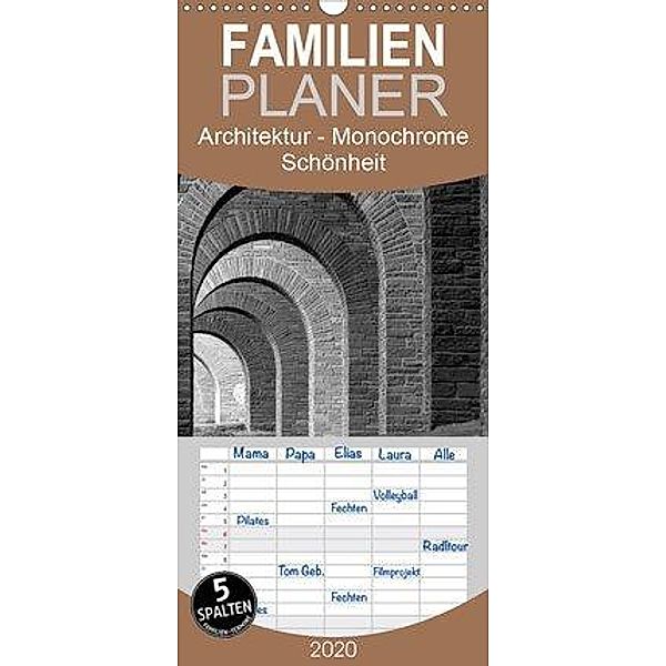 Architektur - Monochrome Schönheit - Familienplaner hoch (Wandkalender 2020 , 21 cm x 45 cm, hoch)