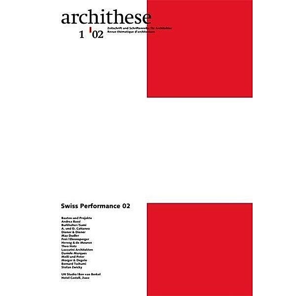 Archithese 2002/01 Swiss Performance 02