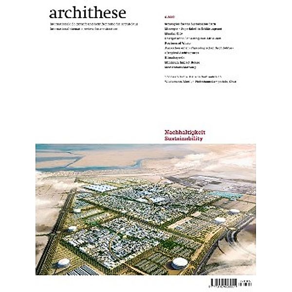 Archithese 2009/6 Nachhaltigkeit. Sustainability