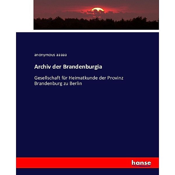 Archiv der Brandenburgia