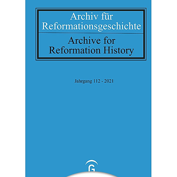 Archiv für Reformationsgeschichte - Aufsatzband