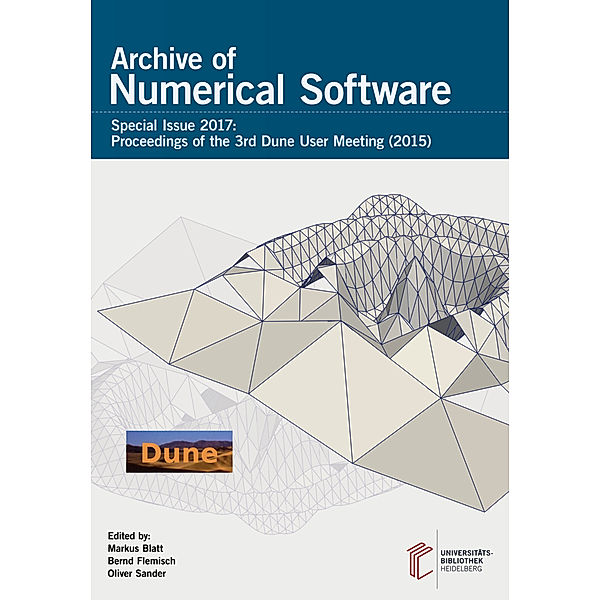 Archive of Numerical Software / Vol. 5 / Archive of Numerical Software / Proceedings of the 3rd Dune User Meeting (2015)
