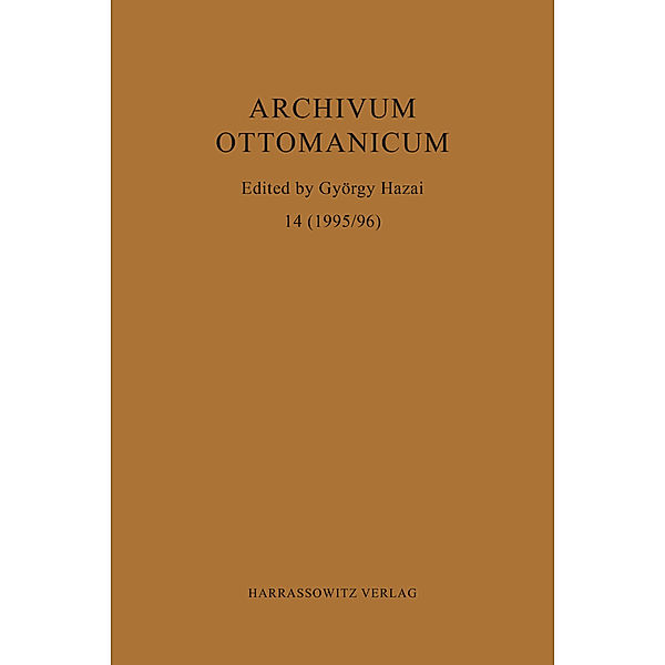 Archivum Ottomanicum 14 (1995/1996)