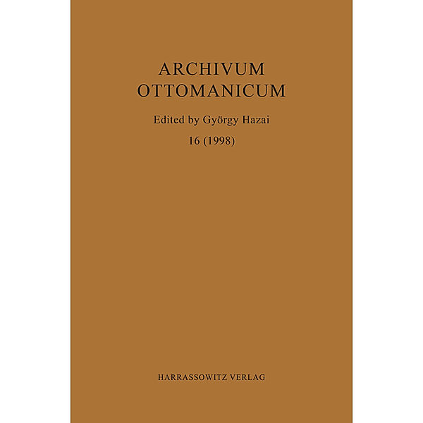 Archivum Ottomanicum 16 (1998)