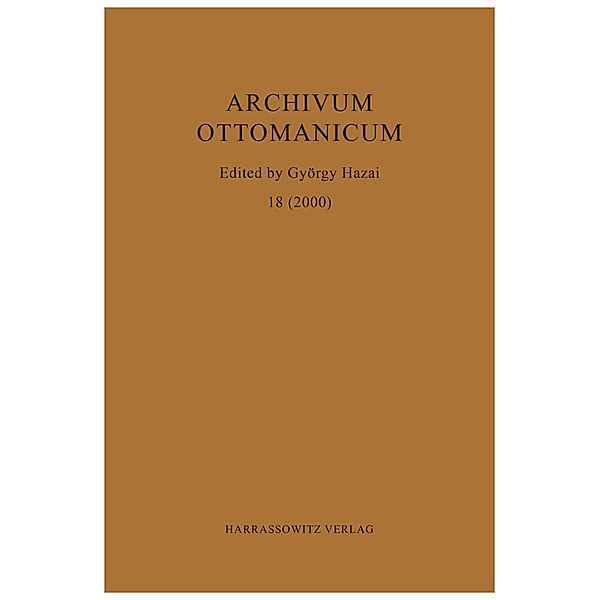 Archivum Ottomanicum 18 (2000)