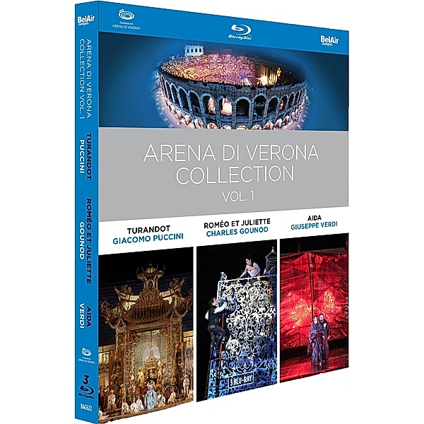 Arena Di Verona Collection,Vol.1 [Blu-Ray], Guleghina, Machaidze, Mastrangelo