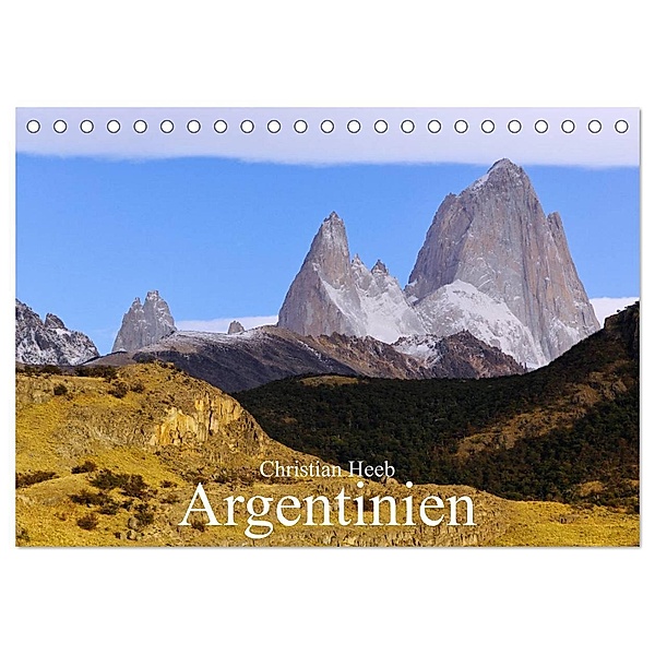 Argentinien Christian Heeb (Tischkalender 2024 DIN A5 quer), CALVENDO Monatskalender, Christian Heeb