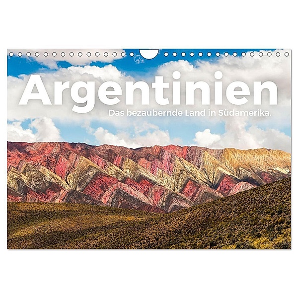 Argentinien - Das bezaubernde Land in Südamerika. (Wandkalender 2024 DIN A4 quer), CALVENDO Monatskalender, M. Scott